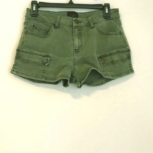 Olive Cargo Shorts